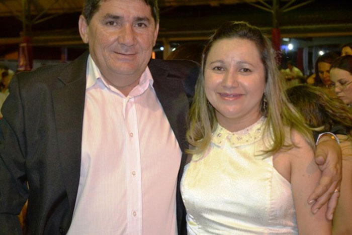Ex-prefeito de Lagoa do Sítio e sua esposa Gercineide Monteiro