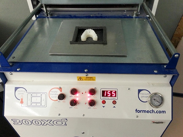 Impressora 3D utilizada pelo estudante