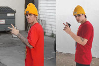 Piauiense Migueu reproduz fotos de Justin Bieber