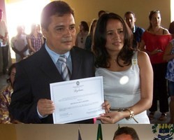  Vera Mendes: Justiça Eleitoral diploma Prefeito Milton, a vice Dorinha e Vereadores.