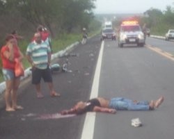 Motoqueiro é atropelado e morto na BR 316 em Valença 