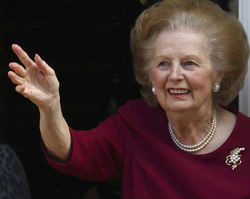 Morre ex-premiê britânica Margaret Thatcher vítima de acidente vascular cerebral na Inglaterra