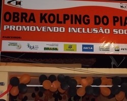 Prefeito Adriano Veloso Participa da Inauguração do Escritório da Obra Kolping em Oeiras PI.