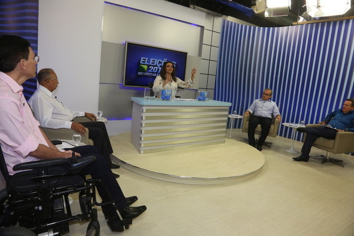 Candidatos à prefeitura de Teresina realizam debate na Rede MN (Crédito: Efrem Ribeiro)