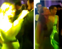  Paolla Oliveira dança muito em casamento com suposto affair