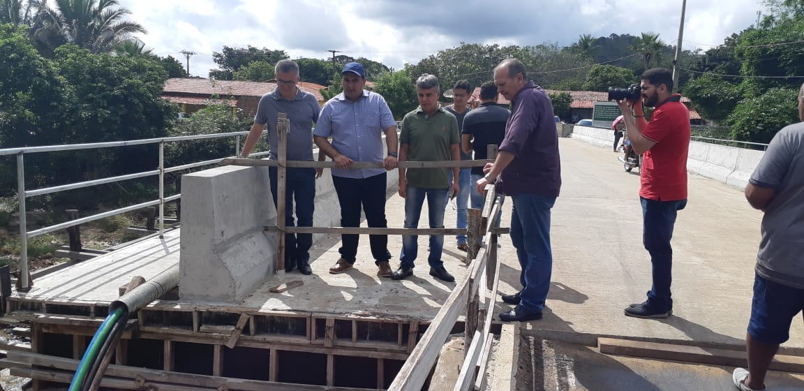 Obras da construção da ponte é tema de visita do deputado Georgiano Neto em Monsenhor Gil  - Imagem 9