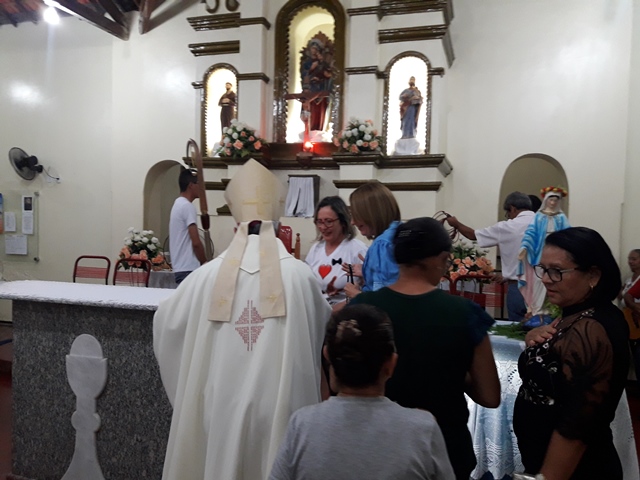 Bispo Dom Plínio visita Dom Expedito Lopes em Missão Pastoral - Imagem 257