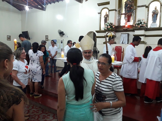 Bispo Dom Plínio visita Dom Expedito Lopes em Missão Pastoral - Imagem 254