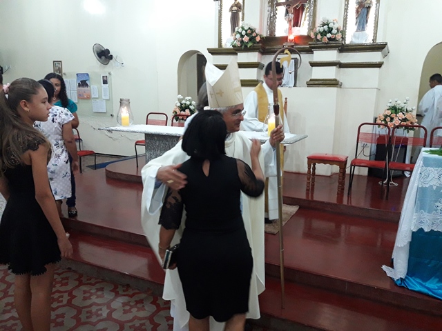 Bispo Dom Plínio visita Dom Expedito Lopes em Missão Pastoral - Imagem 256