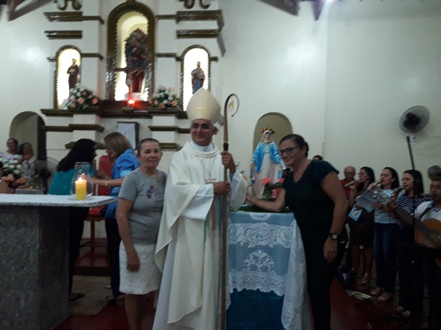 Bispo Dom Plínio visita Dom Expedito Lopes em Missão Pastoral - Imagem 259