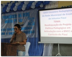 XXIII Encontro Pedagógico da Rede Municipal de Ensino de Inhuma Piauí 
