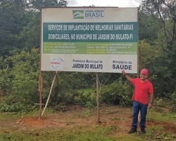Prefeitura de Jardim do Mulato iniciará construção de 22 módulos sanitários na comunidade Boa Vista