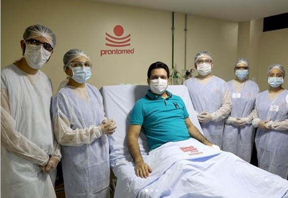 Marcelo Magno está curado de coronavírus e recebe alta médica em THE - Imagem 2