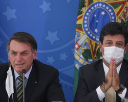 Bolsonaro diz que está “de saco cheio de Mandetta“ e pode demiti-lo