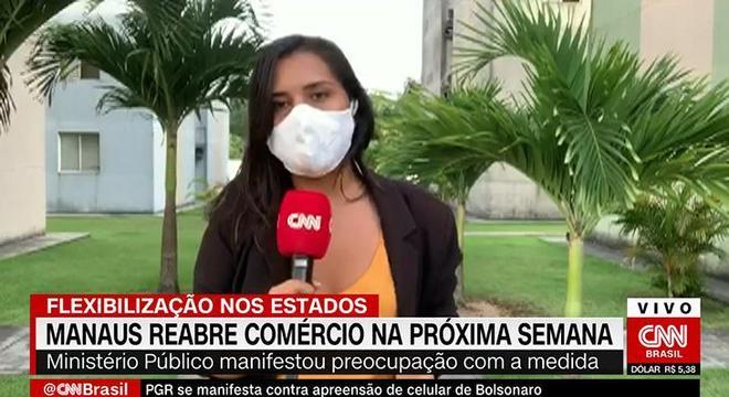Repórter da CNN Brasil passa mal e quase desmaia ao vivo; vídeo! - Imagem 1
