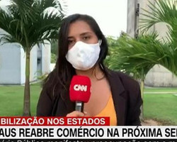Repórter da CNN Brasil passa mal e quase desmaia ao vivo; vídeo!