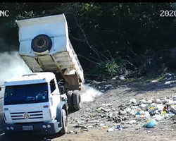 Fiscalização flagra descarte irregular de lixo em áreas de Teresina