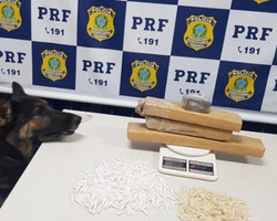 PRF prende quatro pessoas com drogas avaliadas em R$ 44 mil no Piauí