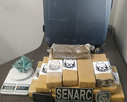 Traficante é preso em flagrante com tabletes de droga em casa em Timon