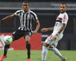 Com reservas, Santos vence o líder São Paulo por 1 a 0 no Morumbi