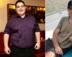 Filho de Faustão perde 50 kg após bariátrica e aparece irreconhecível