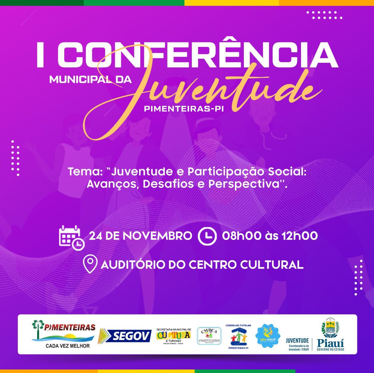 1ª Conferência Municipal da Juventude de Pimenteiras-PI - Imagem 1