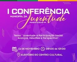 1ª Conferência Municipal da Juventude de Pimenteiras-PI