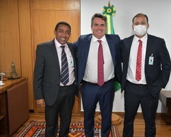 Dr. Jomário vai a Brasília em busca de melhorias para Campinas do Piauí