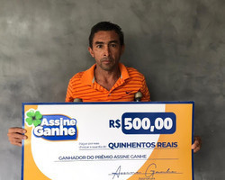 Assine Ganhe: 142° sorteado recebe prêmio de R$ 500 na Rede Meio Norte
