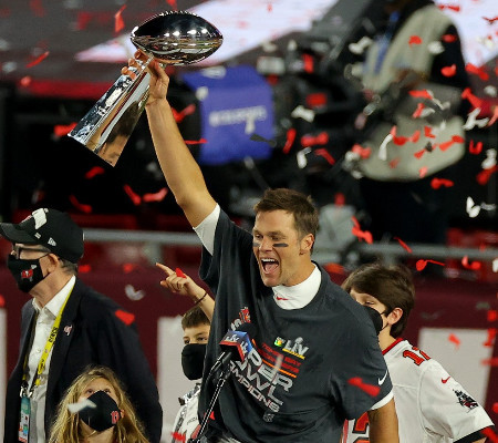 Marido de Gisele Bündchen, Tom Brady, conquista seu sétimo Super Bowl