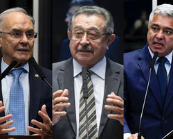 Major Olimpio, Arolde e José Maranhão: 3 senadores morreram de covid