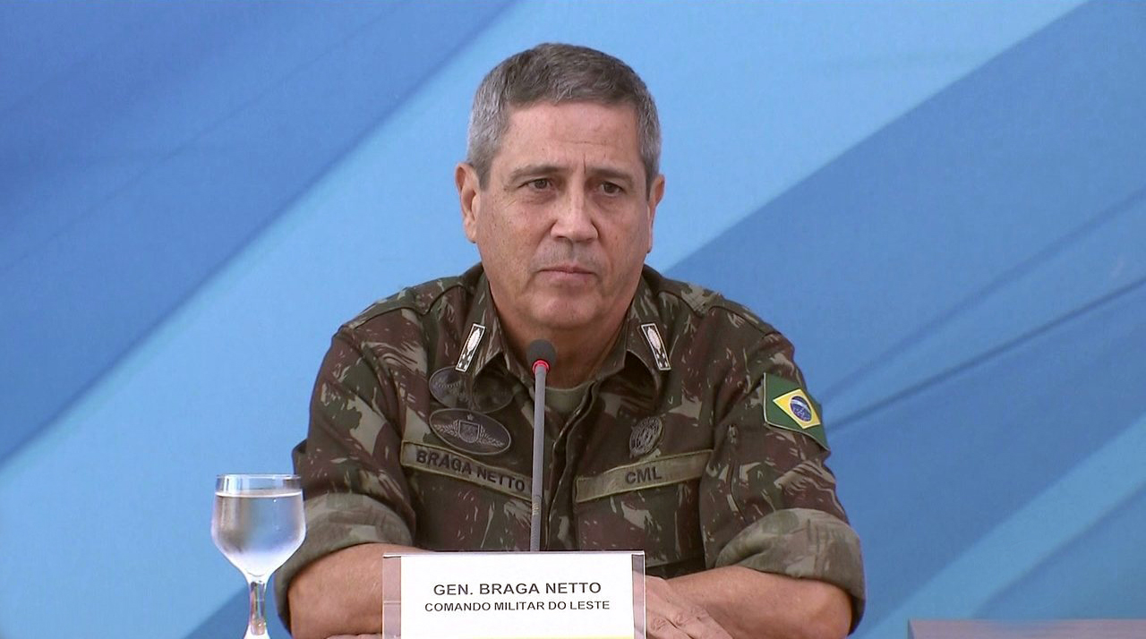 Ministro da Defesa general Walter Braga Netto (Foto: O Globo)