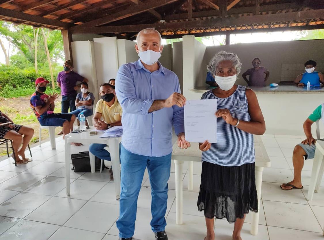 Assentados piauienses assinam contratos de crédito através do Incra em Nazária e Parnaíba  - Foto: Ascom