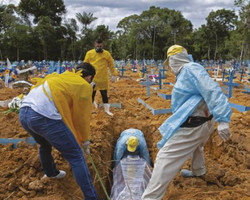Piauí registra 36 mortes por covid em 24h e atinge 4.529 óbitos
