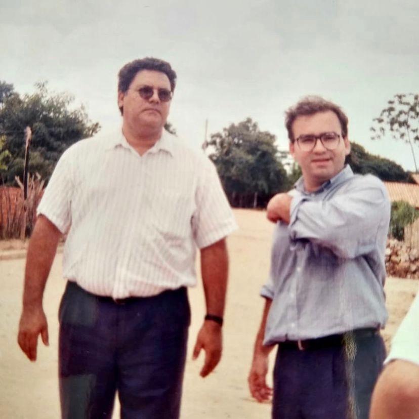 Kleber Montezuma e Firmino Filho (Foto: Arquivo MN)
