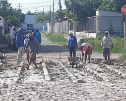 Prefeitura realiza a revitalização de vias públicas em Luis Correia