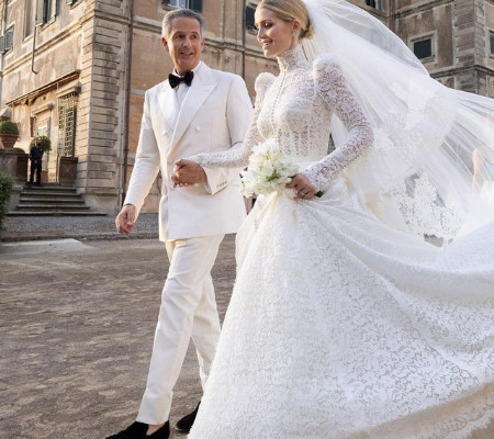 Sobrinha da princesa Diana se casa com bilionário em festa de 3 dias