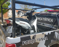 Jovem é preso após furtar moto e celular da própria tia no Norte do Piauí