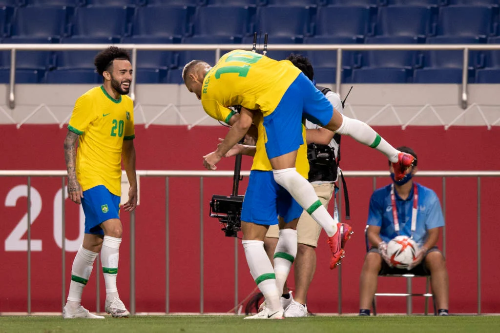 Brasil se classifica para as quartas de final (Foto: Lucas Figueiredo/ CBF)