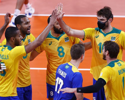 Definido: Brasil enfrentará o Japão nas quartas de final do vôlei masculino