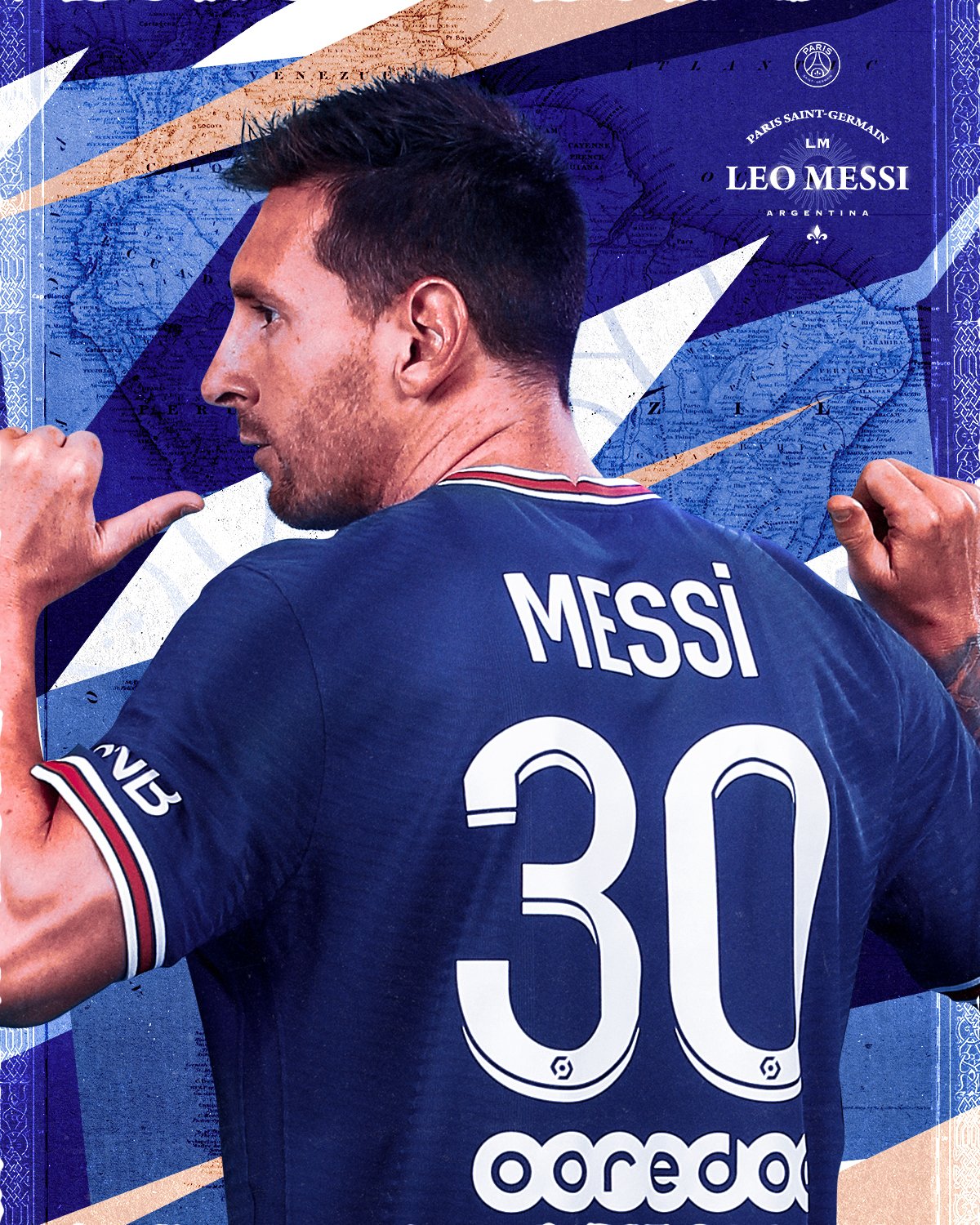Lionel Messi agora é do PSG