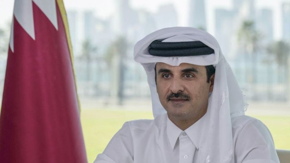 Emir do Catar Tamim bin Hamad Al Thani — Foto: Getty Images/Via BBC