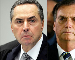 Em live, Bolsonaro chama Barroso de “tapado” ao defender o voto impresso