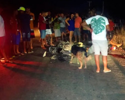 Homem morre e outro fica ferido após colisão frontal entre motos no Piauí