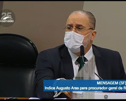 Augusto Aras diz em sabatina que houve ameaças reais a ministros do STF