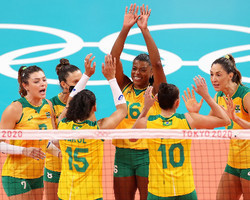 Brasil vence a Coreia do Sul no vôlei feminino e vai à final contra os EUA