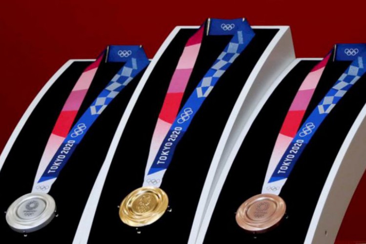Medalhas conquistadas nos jogos/ Foto: Reprodução AFP