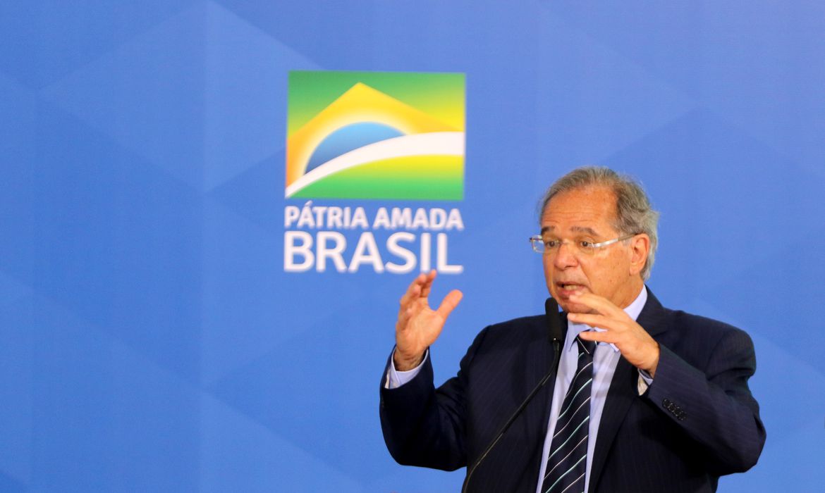 Em sua fala, Guedes criticou segmentos empresariais que são contrários à reforma tributária - Foto: Wilson Dias/Agência Brasil
