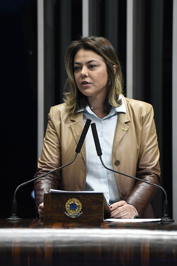 Senadora Leila foi relatora do projeto (Edilson Rodrigues / Agência Senado)