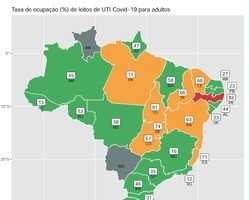 Piauí volta para zona de alerta na ocupação de UTI Covid-19, afirma Fiocruz